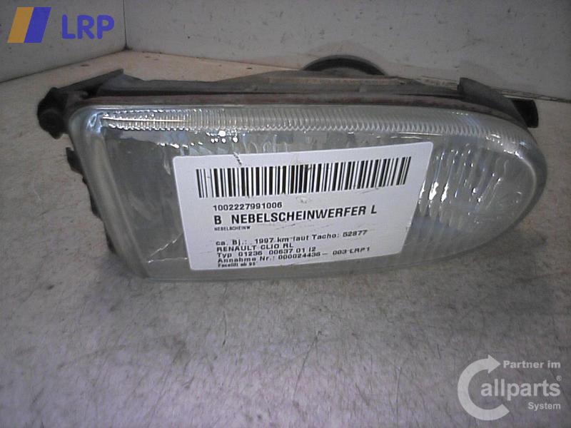 Renault Clio 57 Nebelscheinwerfer links 7701040680 67722190 VALEO BJ1997