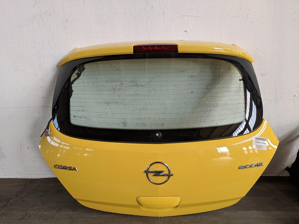 Opel Corsa D Bj.09 3-trg. Heckklappe mit Scheibe Kofferraumklappe