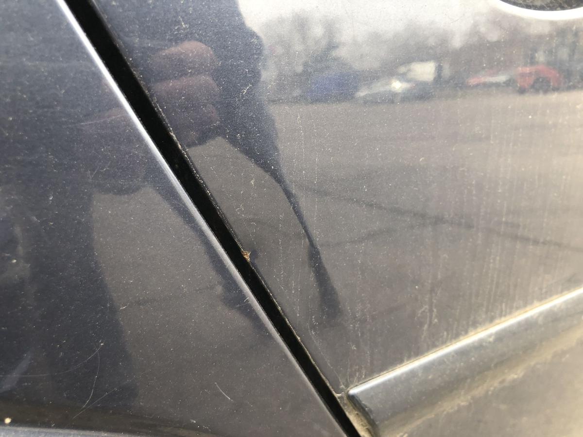 Opel Vectra C T&uuml;r hinten rechts Fondt&uuml;r Rohbau 4XU Metroblau 2003 bis 2009