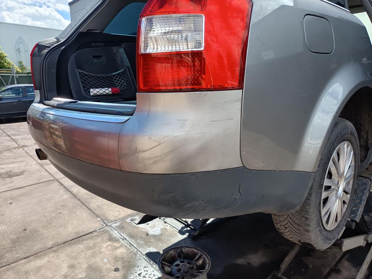 Audi A4 B6 Avant original Sto&szlig;stange F&auml;nger hinten Heck Y7Q Atlasgrau Bj 2003