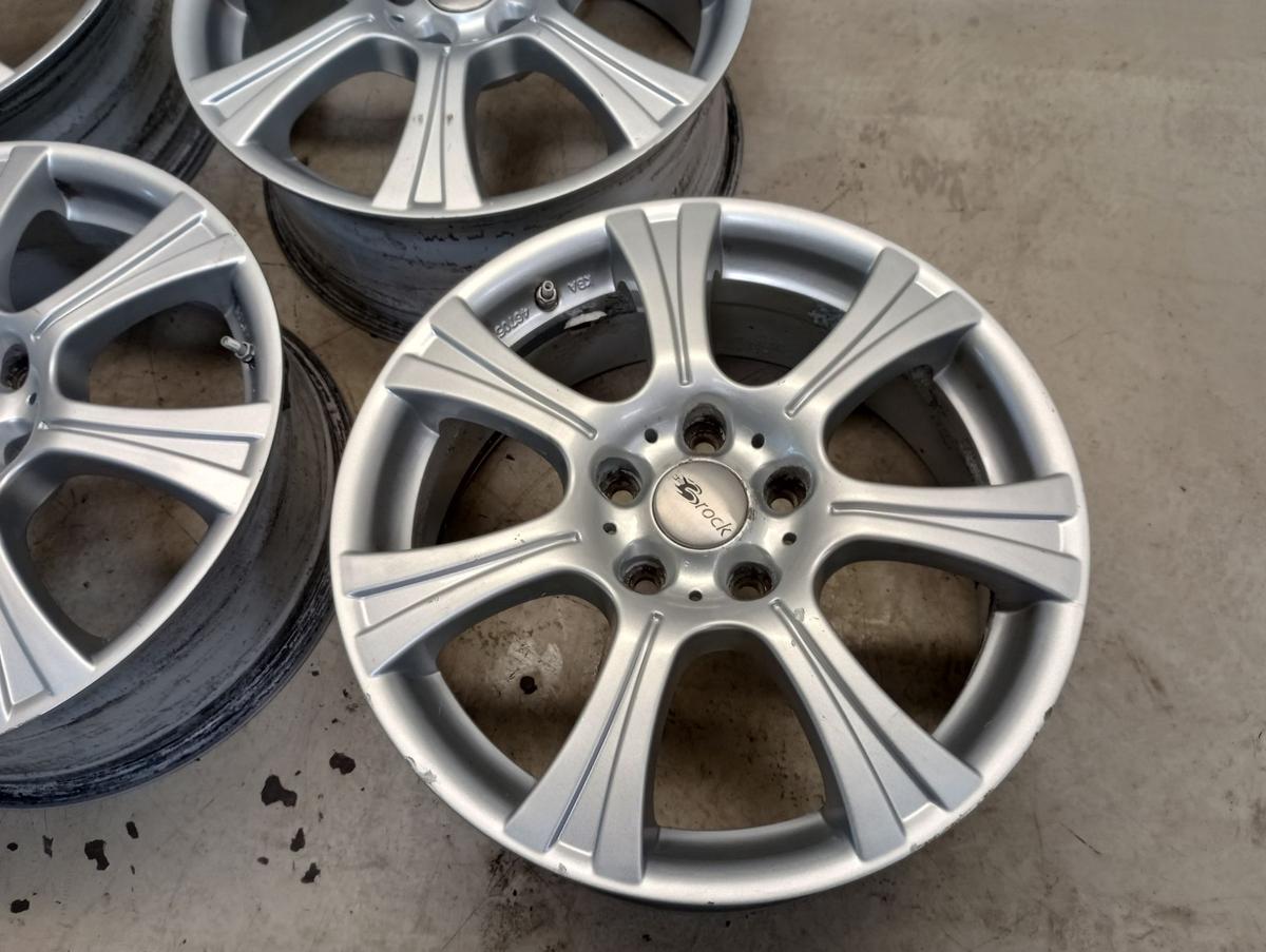 Renault Laguna III Alufelgen Satz 7x17 ET47 Brock RC-Design RC 15 LK114,3