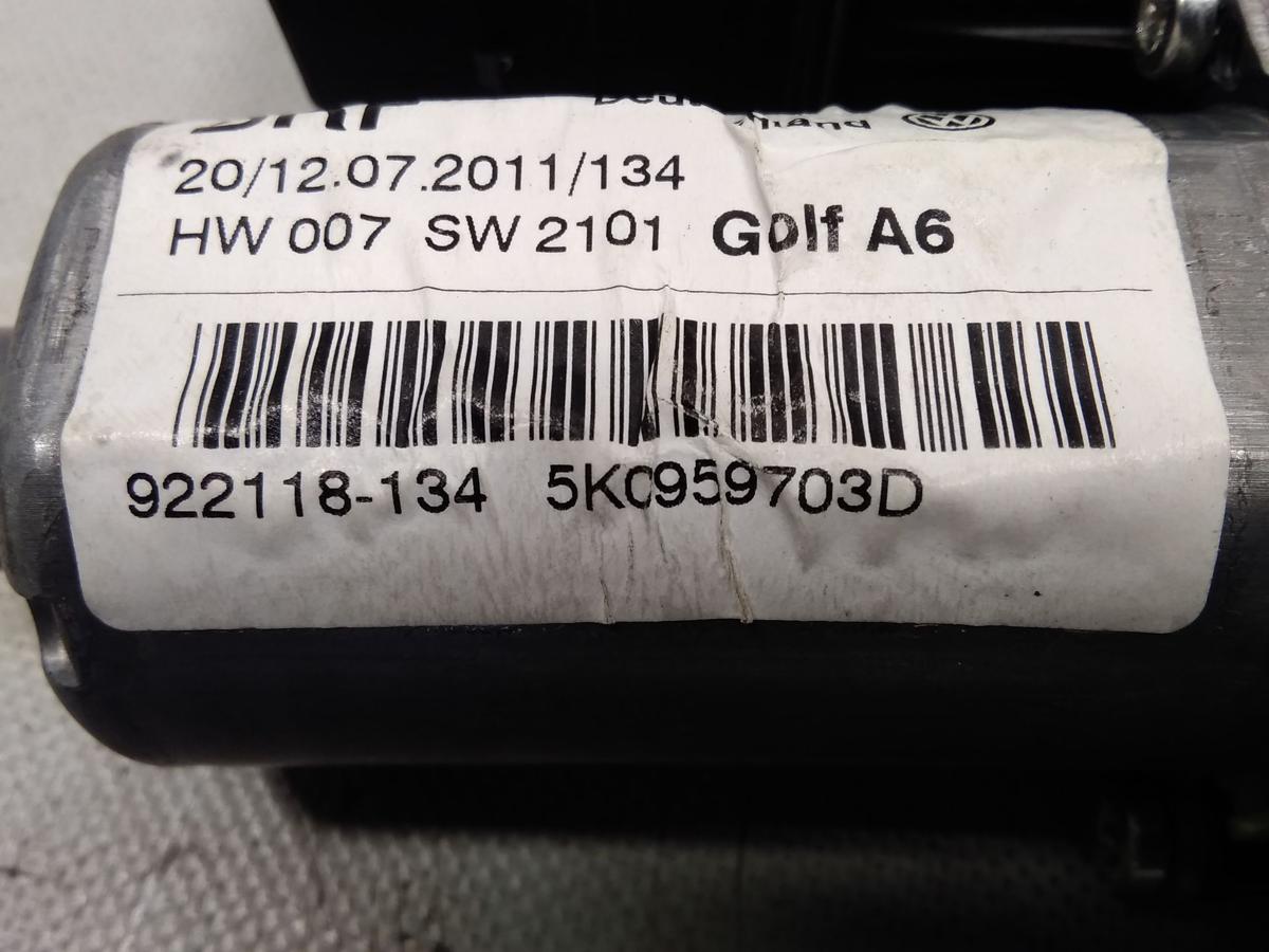 VW Golf 6 original Fensterhebermotor hinten links 5K0959703D BJ2011