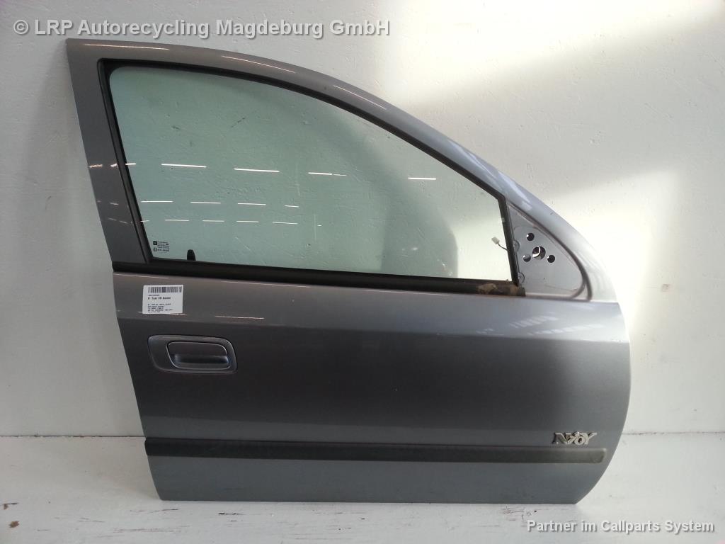 Opel Astra G Tür vorn rechts Beifahrertür Caravan Rohbau grau met