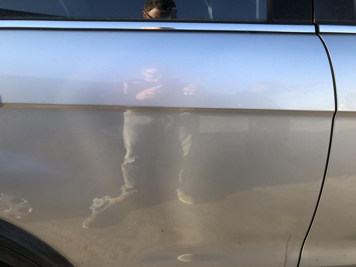 Chevrolet Captiva KLAC T&uuml;r hinten rechts Fondt&uuml;r im Rohbau silber Autot&uuml;r