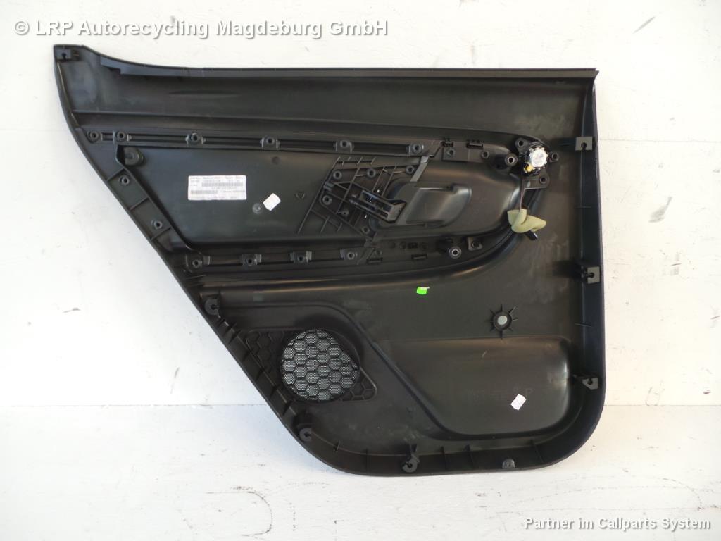 Skoda Fabia 2 Bj.09 5-trg. Türverkleidung hinten rechts Türpappe