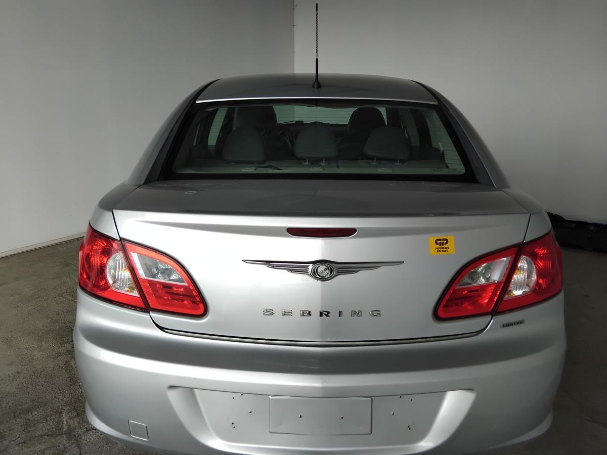 Chrysler Sebring 3 JS Limousine Heckklappe Kofferraumdeckel bright silver BJ2009