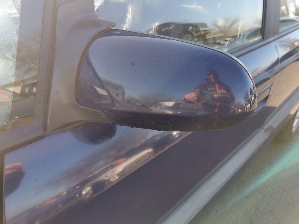 Opel Zafira A Aussenspiegel Spiegel R&uuml;ckspiegel links elektr Z20Z Atlantikblau