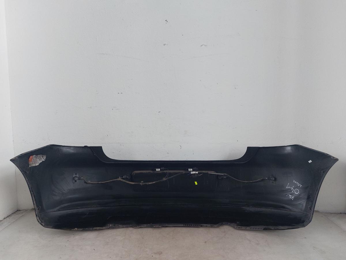 VW Polo 6R Sto&szlig;f&auml;nger hinten Hecksch&uuml;rze mit PDC 3/5-t&uuml;rer L041 Brillantschwarz