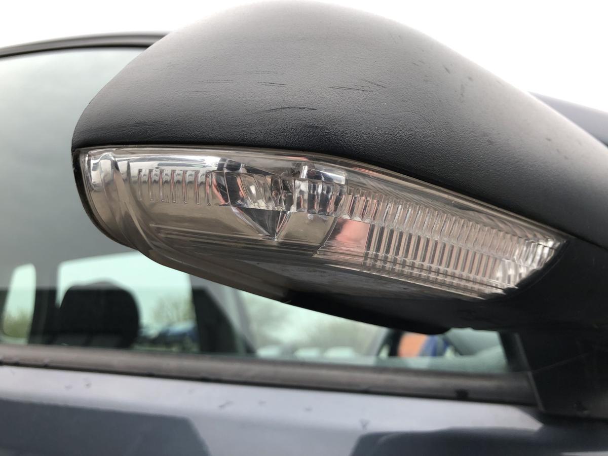 VW Polo 9N3 Au&szlig;enspiegel rechts R&uuml;ckspiegel manuell unlackiert Seitenspiegel