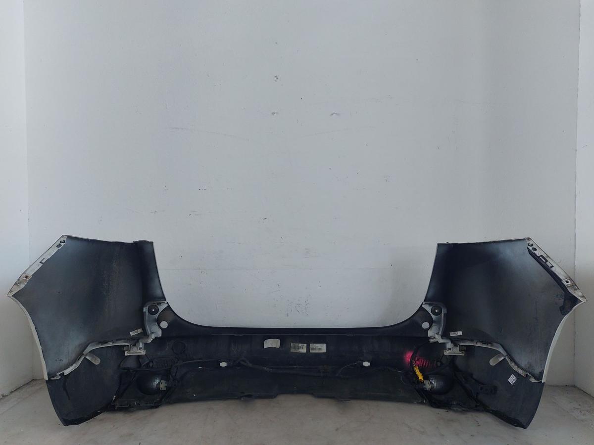 Peugeot 2008 Typ C Sto&szlig;f&auml;nger hinten Hecksch&uuml;rze PDC Sto&szlig;stange KWE Blanc Nacre