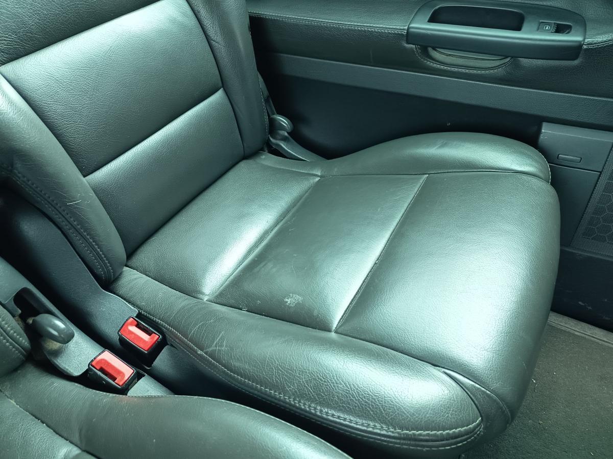 VW Sharan original Sitz hinten links Leder grau Baujahr 2009