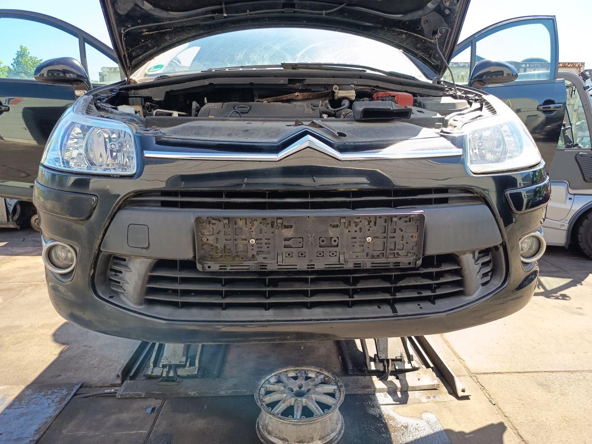 Citroen C4 original Sto&szlig;stange F&auml;nger vorn Front KTV Perla Nera Bj 2009 Facelift