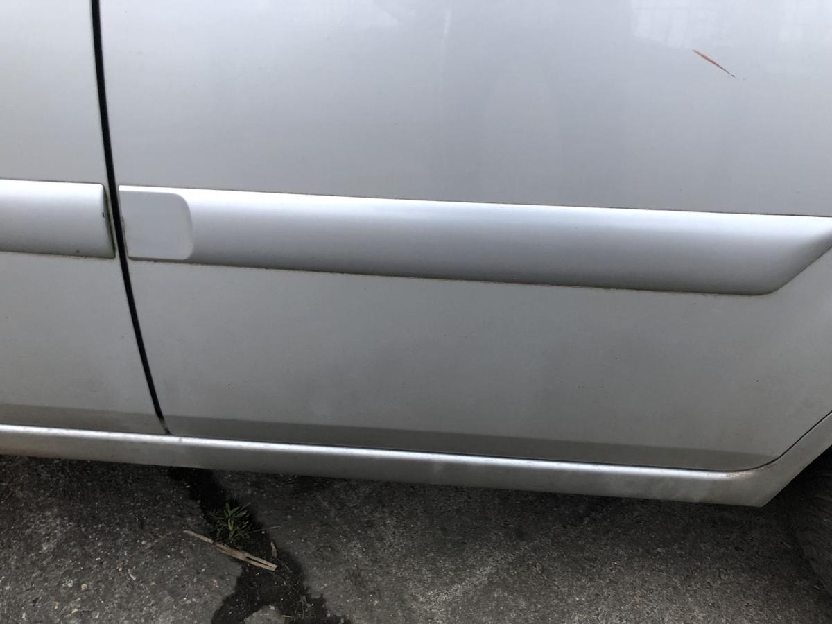 Ford Fiesta JD3 JH1 ab05 T&uuml;r hinten links Polarsilber Fondt&uuml;r Rohbau Autot&uuml;r