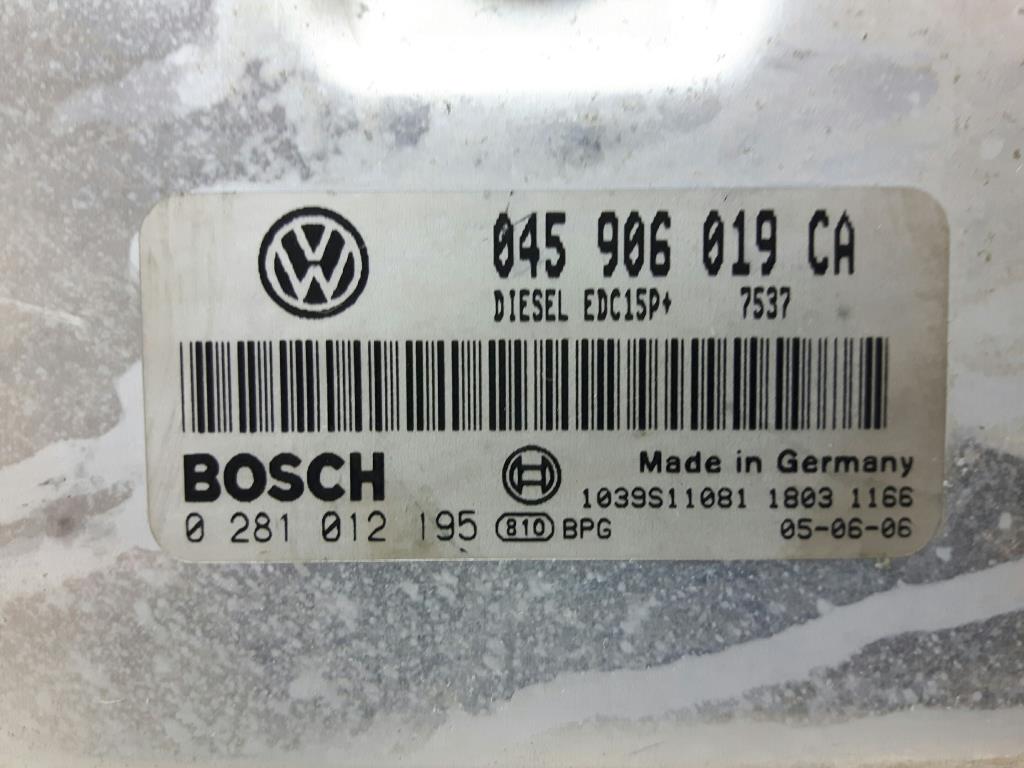 VW Polo 9N3 045906019CA Steuergerät Motor original 1.4TDI 58kw BNV BJ2005