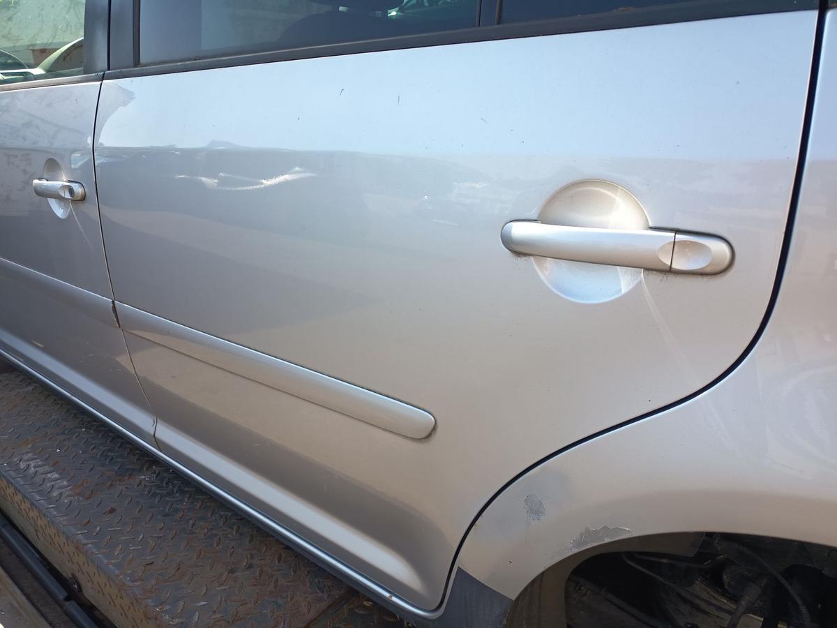 VW Touran original T&uuml;r Roht&uuml;r hinten links LA7W Silber Baujahr 2004