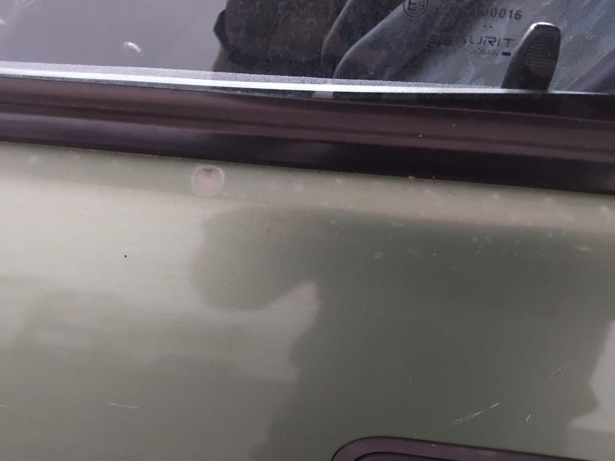 Opel Corsa B Tür vorn links Fahrertür 49L kiwigrünmetallic 3-türig BJ2000