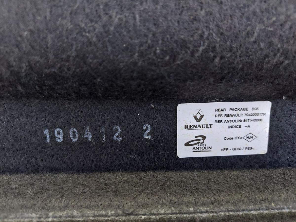 Renault Megane III 3 Hutablage Laderaumabdeckung Kofferraumabdeckung 5 t&uuml;rer