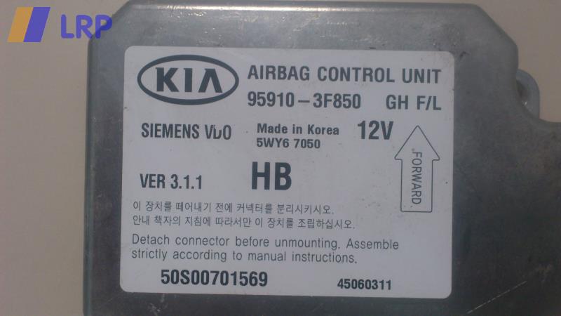 Kia Opirus Steuergerät Air-bag 959103F850 Siemens 5WY67050 Bj.2007 Modell ab 2007