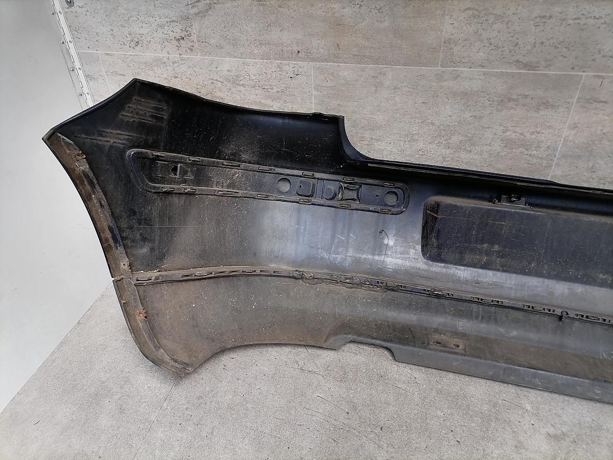 VW Golf IV 3/5 Türer Stoßstange Stoßfänger hinten LB5N-Indigoblau