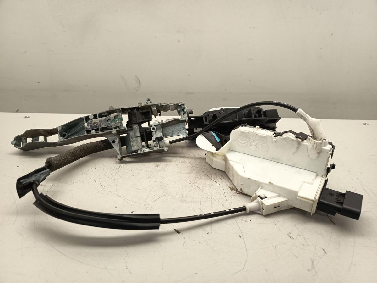 Citroen Berlingo II B9 Bj 2011 original T&uuml;rschloss vorn links mit T&uuml;rgriff