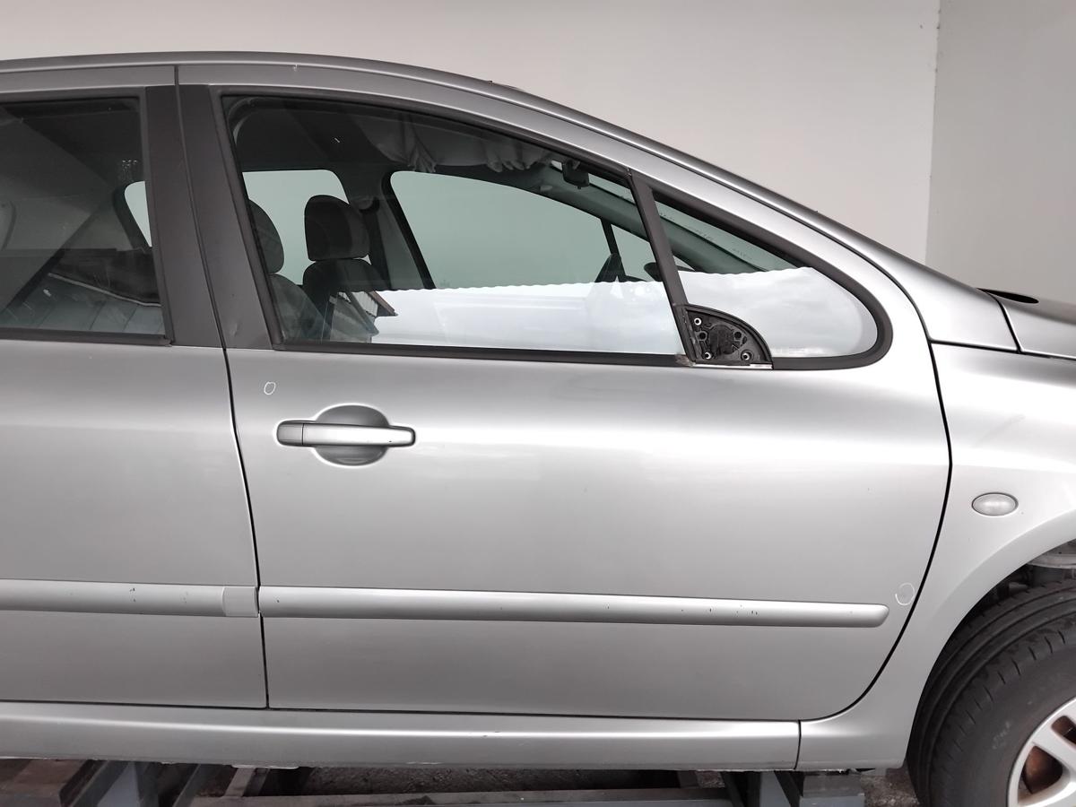 Peugeot 307 T&uuml;r vorn rechts Beifahrert&uuml;r 5-t&uuml;rig BJ2004 EZA Gris Sidobre Metallic