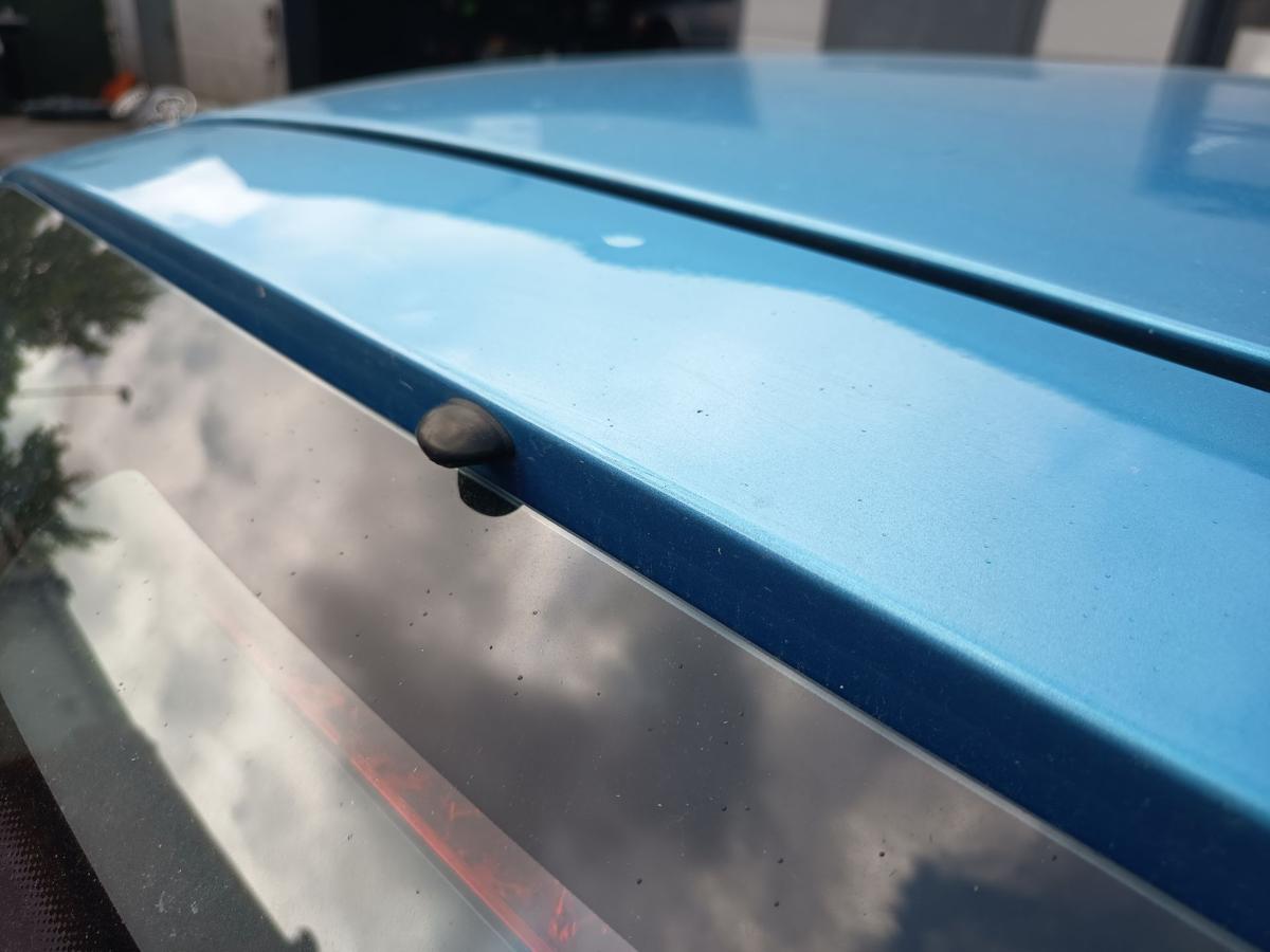 Chevrolet Matiz M200 orig Heckklappe Heckdeckel 12U Ocean Blue Metallic Bj 2008