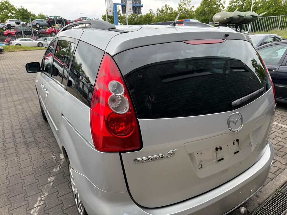 Mazda 5 CR original Heckklappe mit Scheibe grau Rohbau BJ07