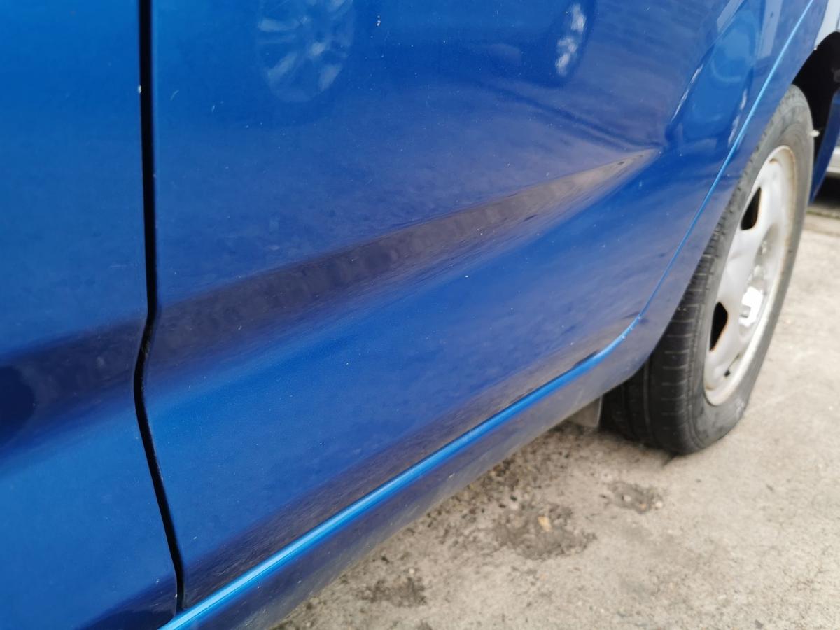 Chevrolet Spark M300 Tür Autotür Rohbau Fondtür hinten links GCT Moroccan Blue