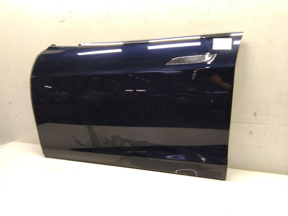 Tesla Model S original T&uuml;r vorn links Fahrert&uuml;r PMMB pacificblue BJ2014
