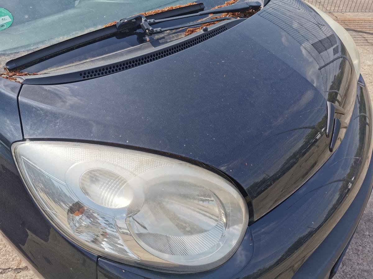 Citroen C1 P Motorhaube Haube Klappe Deckel Bonnet vorn EXZ Schwarz Metallic