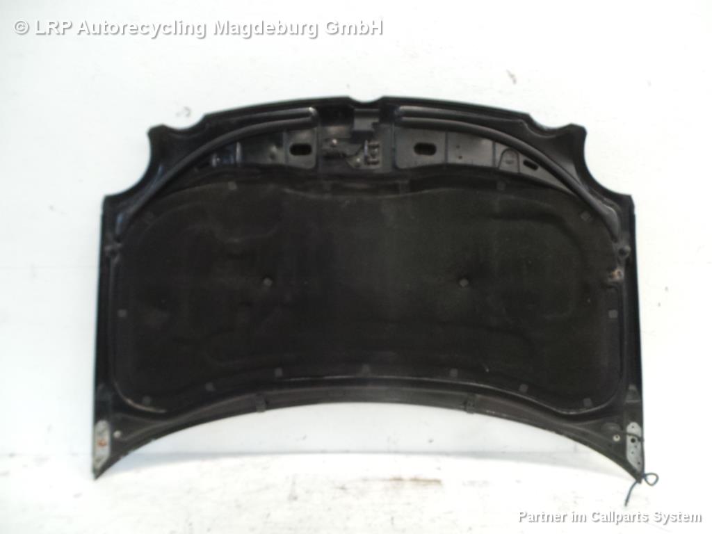 VW Polo 9N 9N1 Haube Motorhaube Klappe vorn schwarz Anrostungen