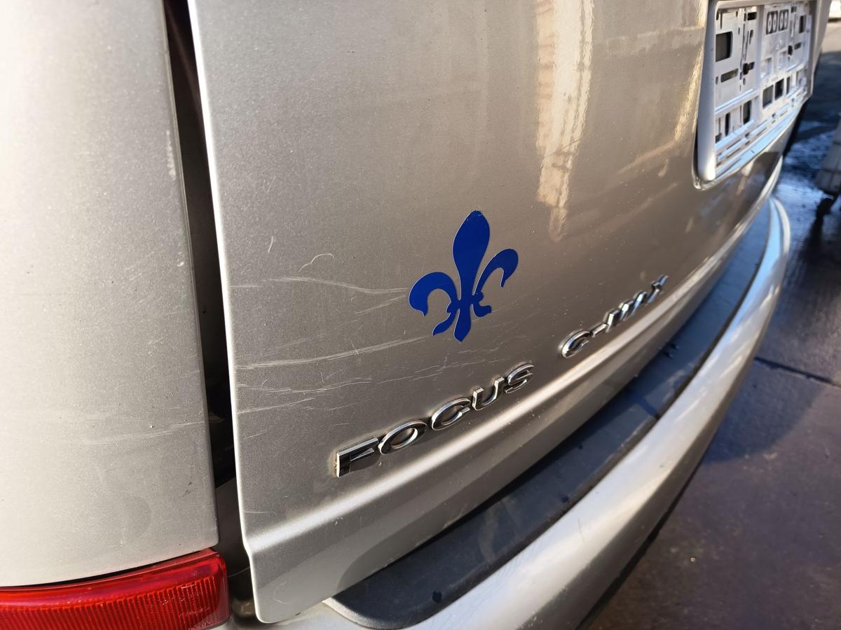 Ford Focus C-Max original Heckklappe mit Scheibe Polarsilber Bj 2006