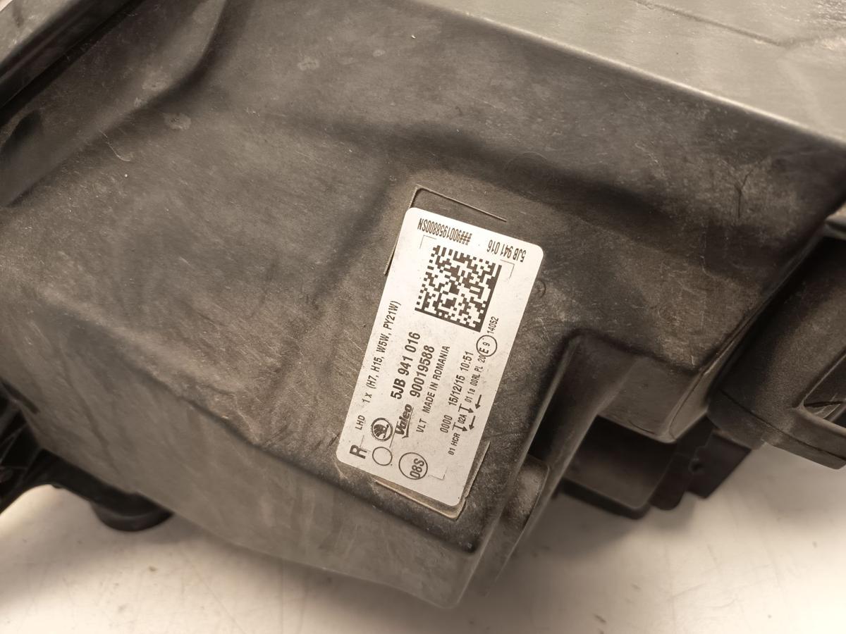 Skoda Rapid original Scheinwerfer rechts Halogen vor Facelift Baujahr 2017