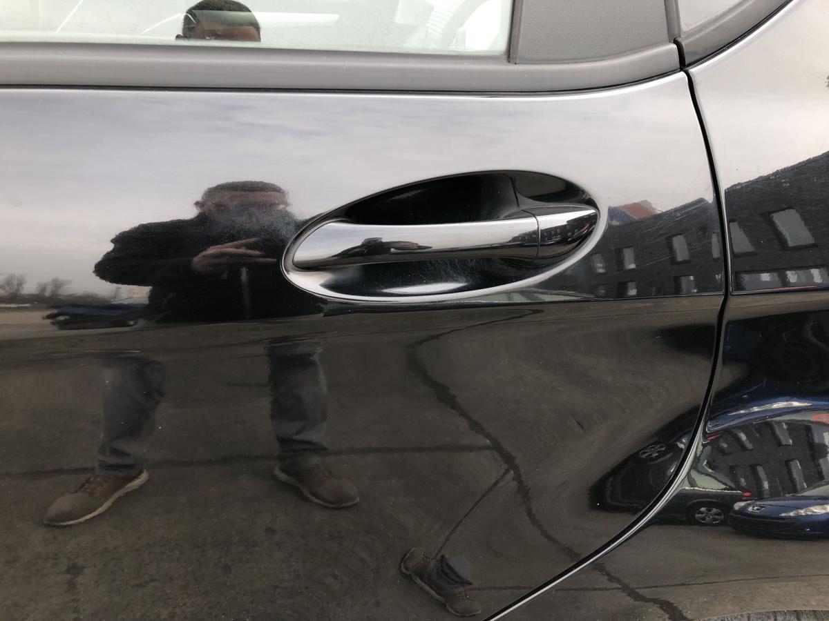Mercedes A Klasse W169 T&uuml;r hinten links Fondt&uuml;r Rohbau 696 Nachtschwarz bis 08