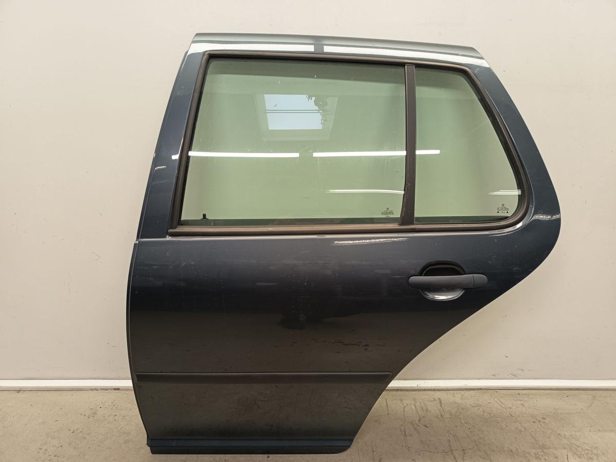 VW Golf IV 1J Bj 2000 Limousine orig Tür hinten links LC7V Blue Anthrazit Perl
