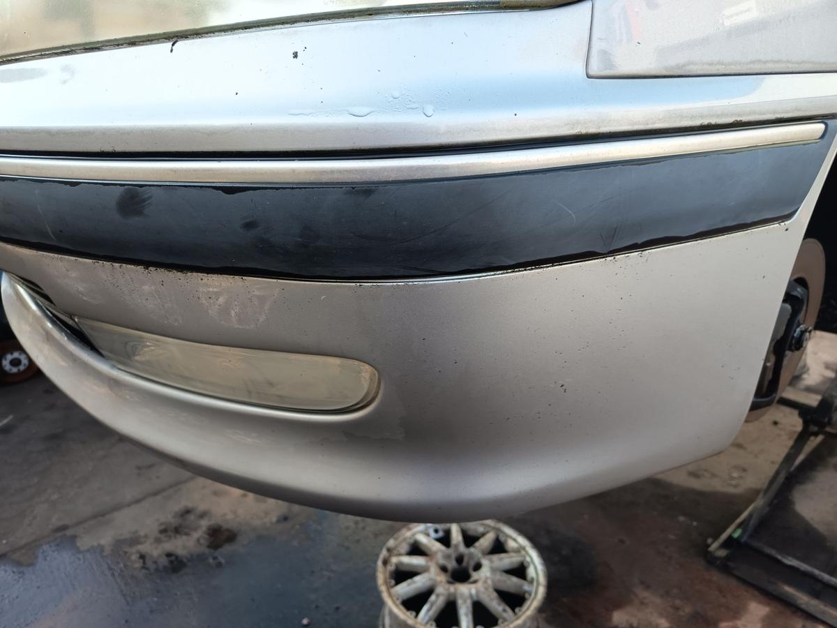 Peugeot 406 original Sto&szlig;stange F&auml;nger vorn Front EYC Quartzgrau Bj 2003