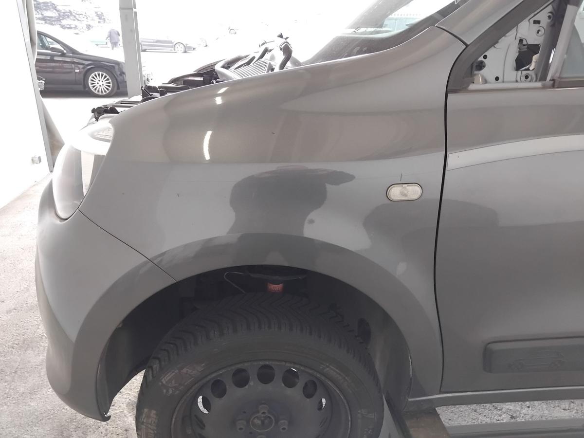 Renault Twingo 3 original Kotfl&uuml;gel vorn links TEKPE Gris Lunaire Metallic BJ2018