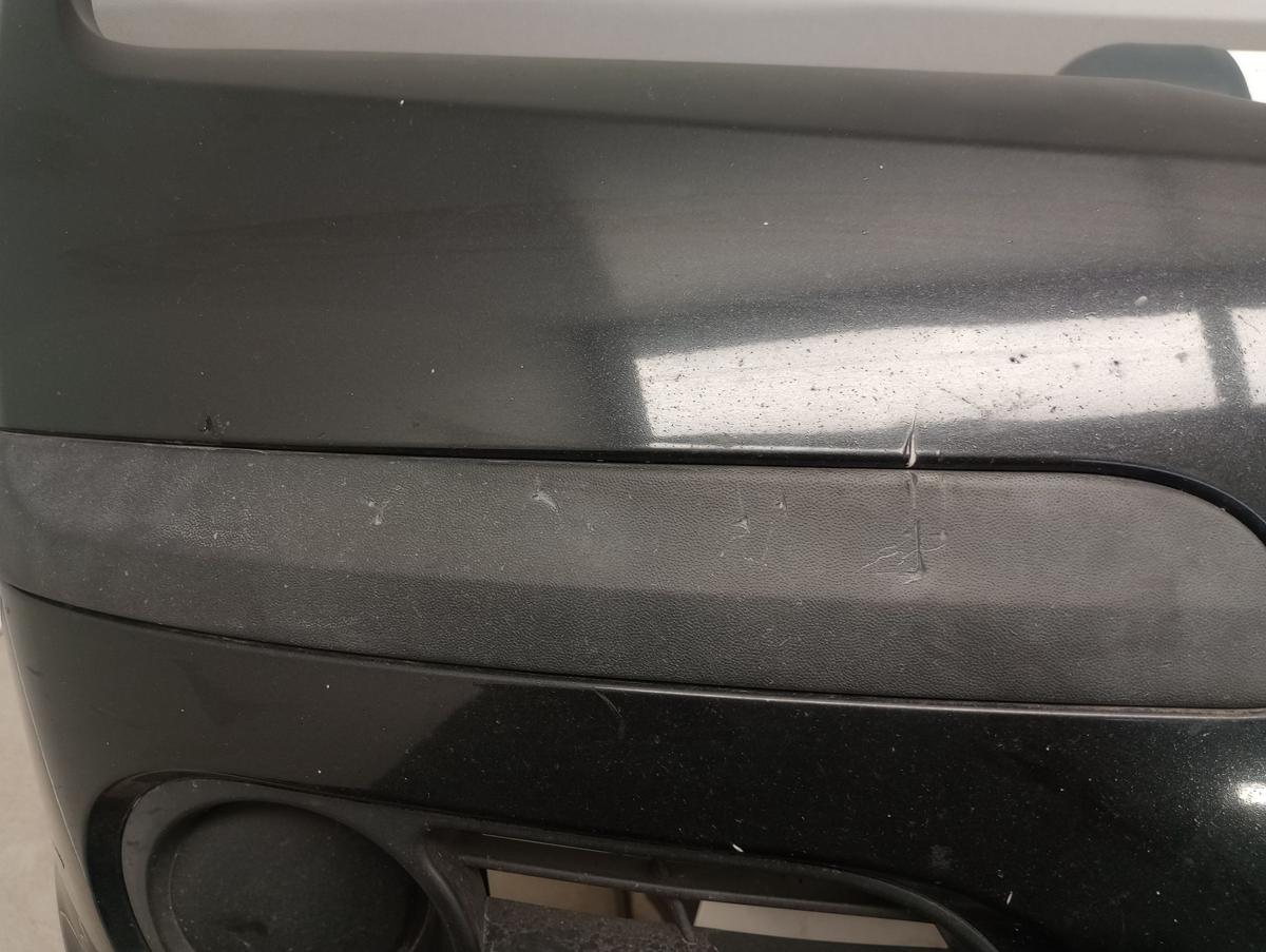 Skoda Fabia 6Y Bj 05 orig Stoßstange vorn Stoßfänger Schwarz Facelift ab 2004