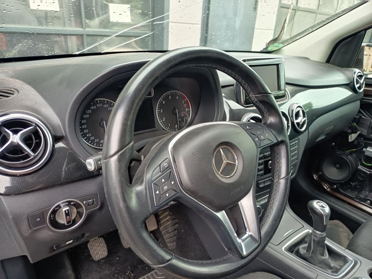 Mercedes W246 original Multifunktions-Leder-Lenkrad schwarz/anthrazit Bj 2014