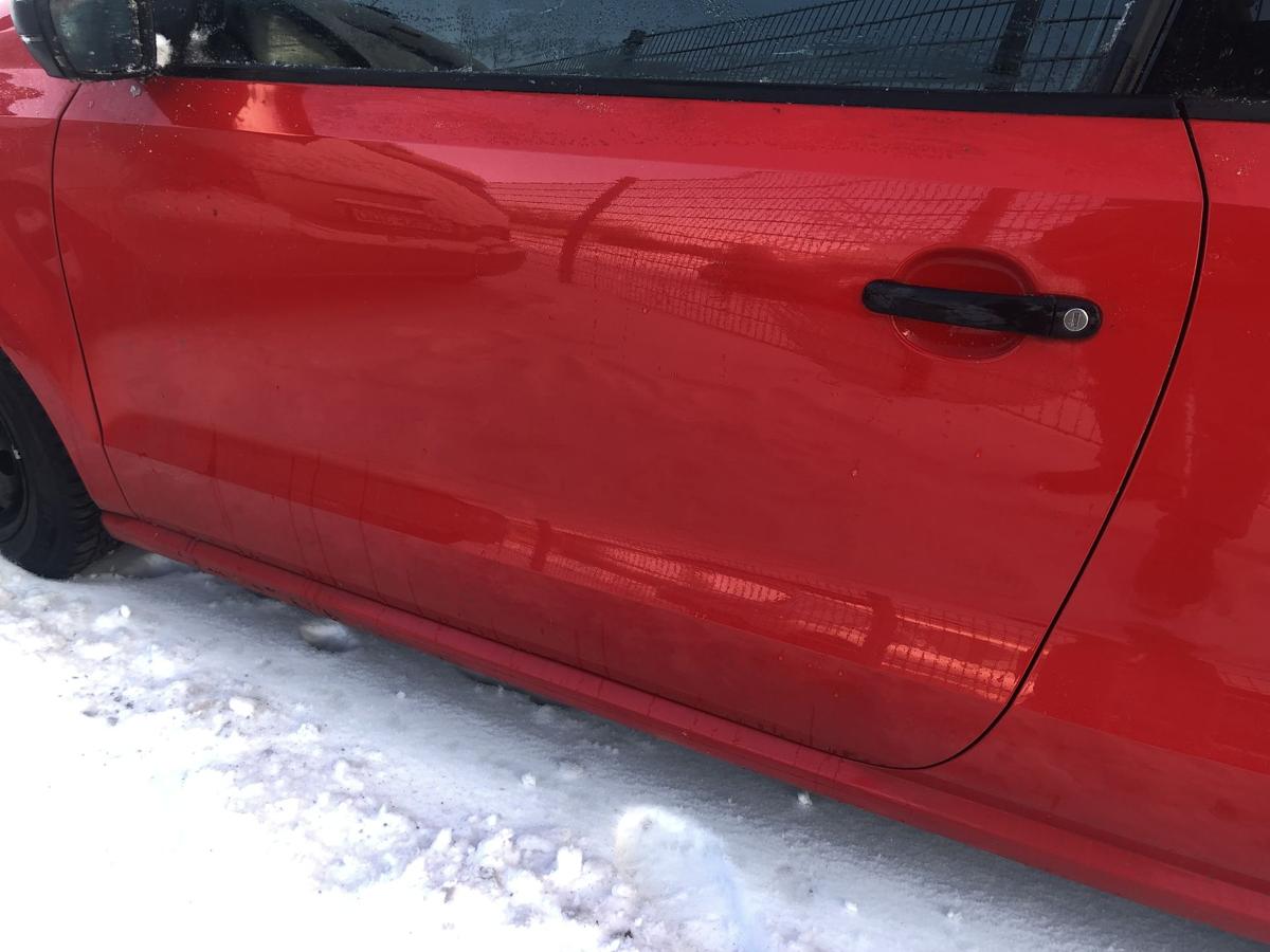 VW Polo 6R T&uuml;r links Fahrert&uuml;r Rohbau Autot&uuml;r LP3G 3t&uuml;rer