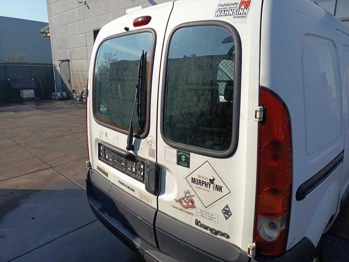 Renault Kangoo KC original Heckfl&uuml;gelt&uuml;r rechts 389 Gletscherwei&szlig; Bj 2008