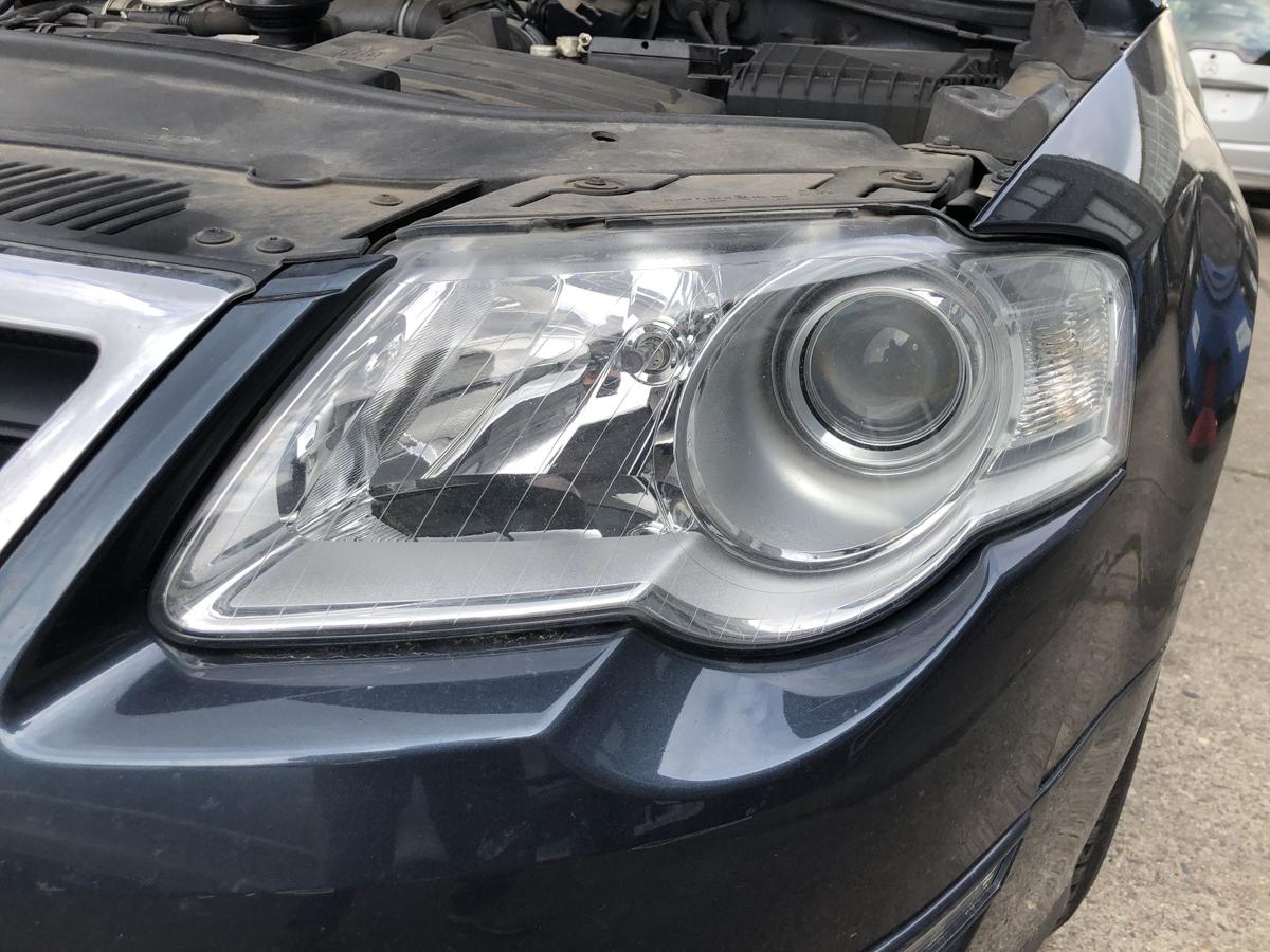 VW Passat 3C B6 Scheinwerfer vorn links Frontscheinwerfer Halogen Valeo OEM