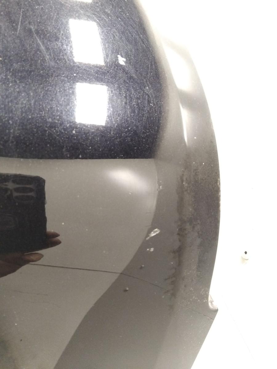 VW Touran 1T original Sto&szlig;f&auml;nger Sto&szlig;stange hinten schwarzmetallic LC9Z Bj.2003