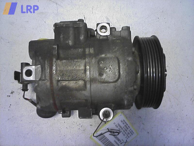 VW Polo 9N 9N1 Bj.2002, Klimakompressor 6Q0820803D Climatronic, Kompressor Klimaanlage