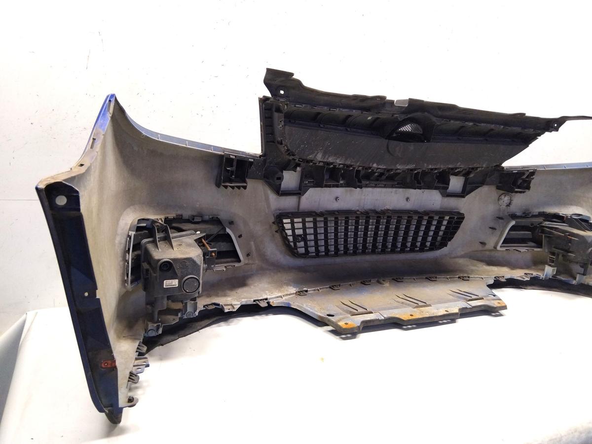 Opel Vectra C orig Sto&szlig;stange Stossf&auml;nger vorn Z21B Ultrablau Facelift BJ2005