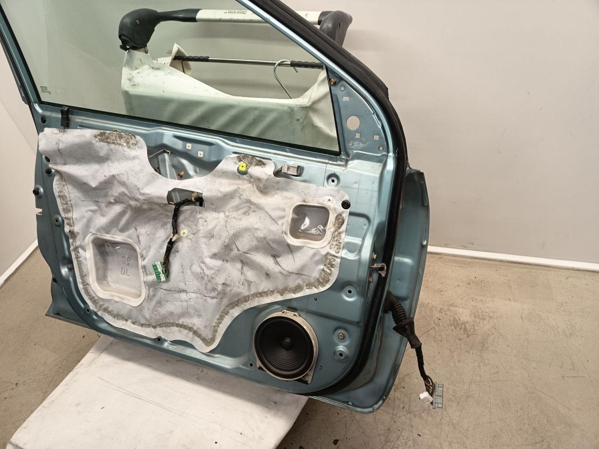 Honda Civic 5DR orig Tür vorn links G502M- Aqua Green Bj 2001