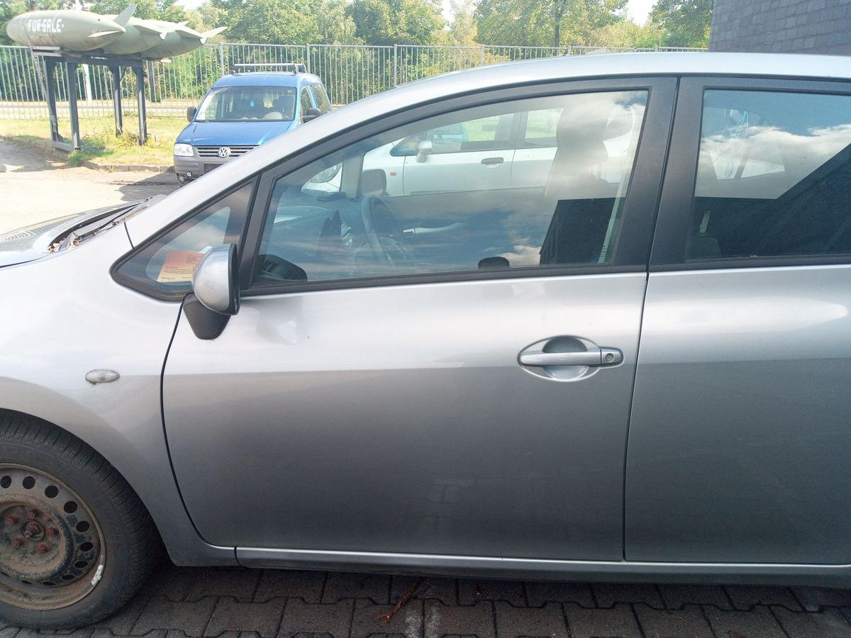 Toyota Auris E15 original Tür vorn links 5-Türer Silbergraumet. Rohbau Bj.2009