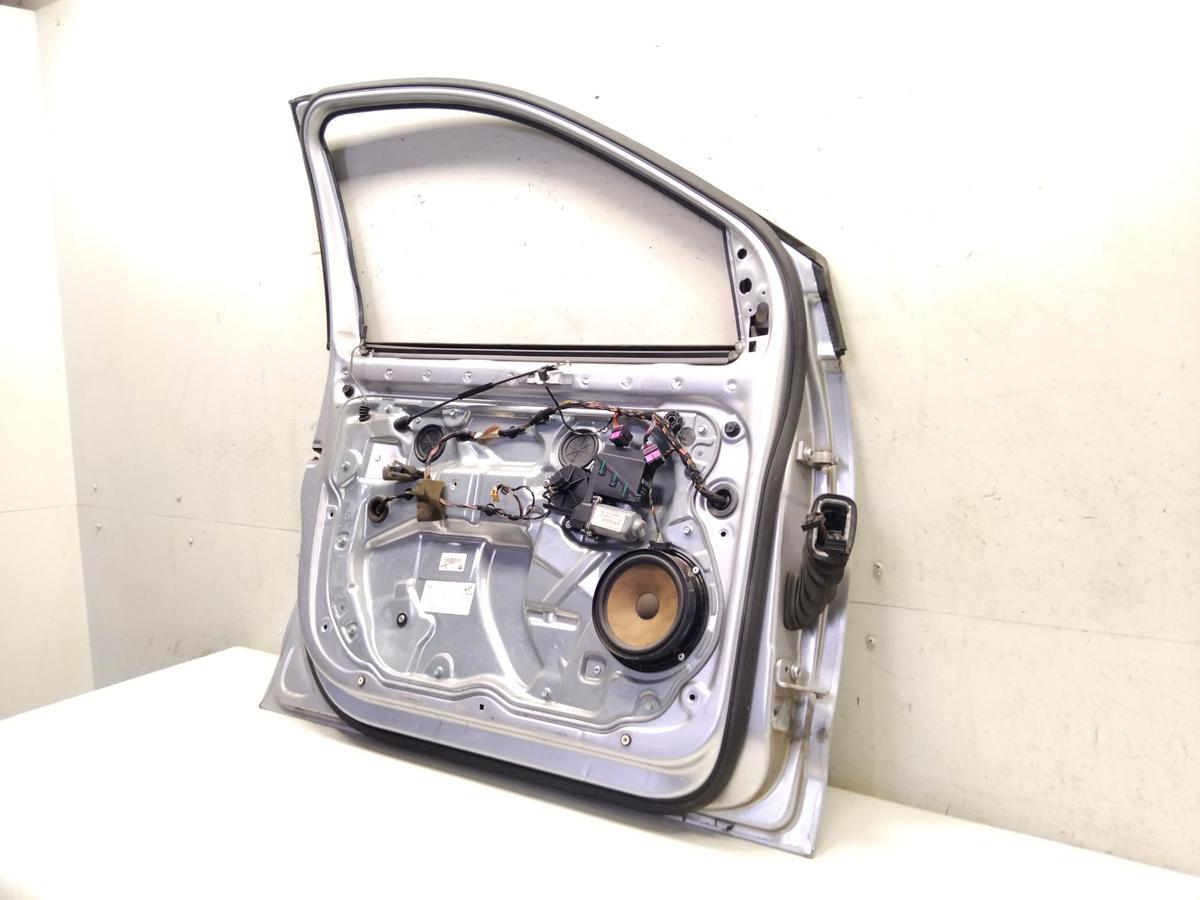 VW Polo 9N T&uuml;r vorn links Fahrert&uuml;r reflexsilbermetallic LA7W 5-T&uuml;rer Bj.2003