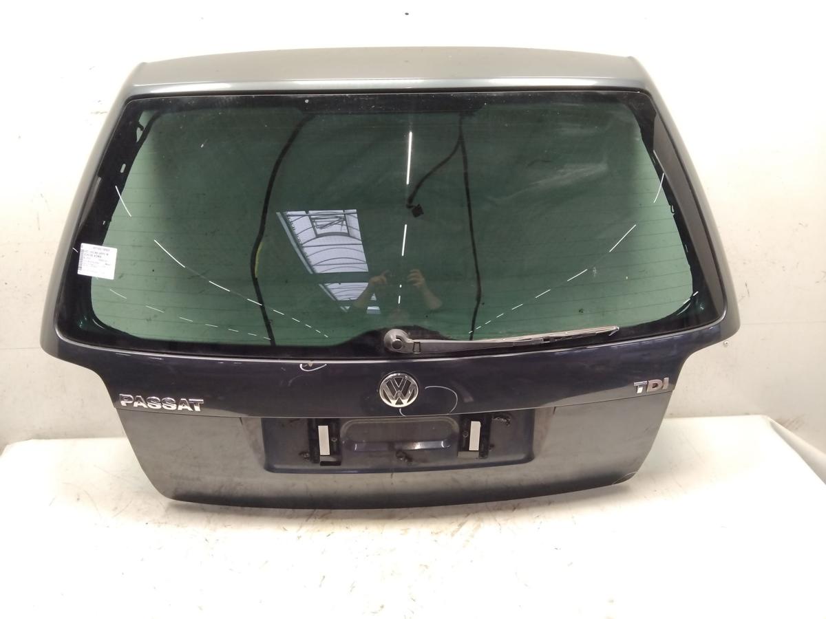 VW Passat 3BG Variant Heckklappe LC7V Anthrazitblau Metallic Heckscheibe BJ2004