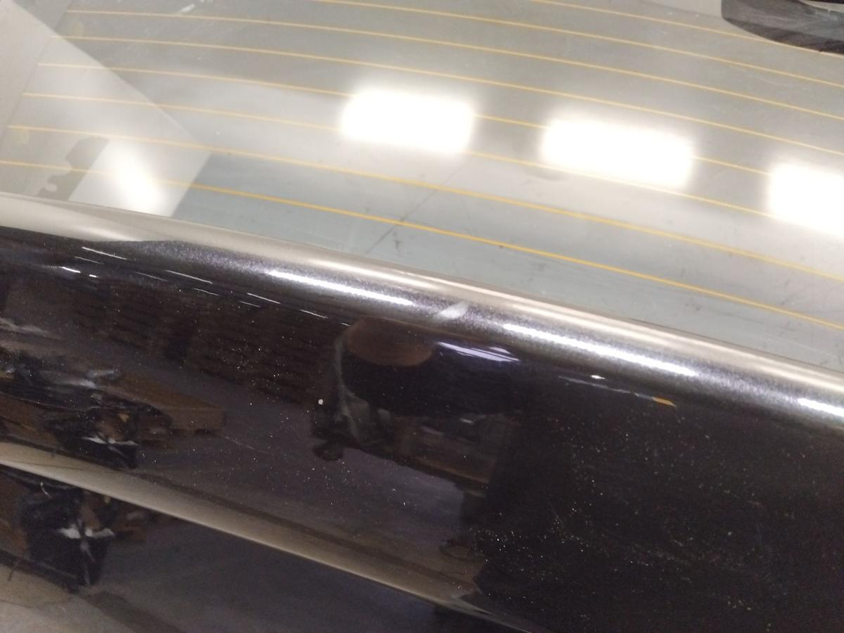 Volvo V70 III Heckklappe schwarzmetallic blacksapphire mit Heckscheibe Bj.2010